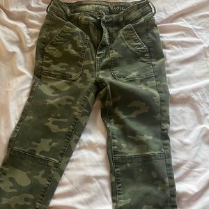 american eagle camo jeans